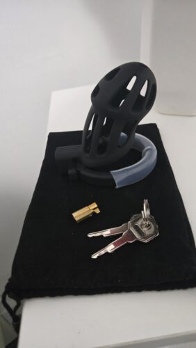 Chastity Cage Device Adjustable Cock Ring photo review
