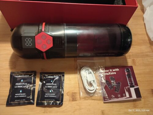 Rotating Masturbator with Thrusting and Vibrating photo review