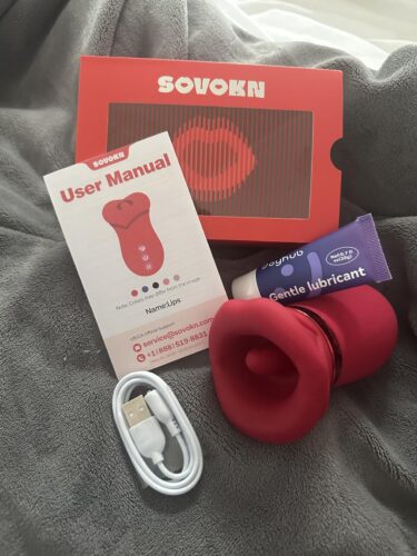 Mouth Sucking Rose Vibrator Toy Tongue Licking photo review