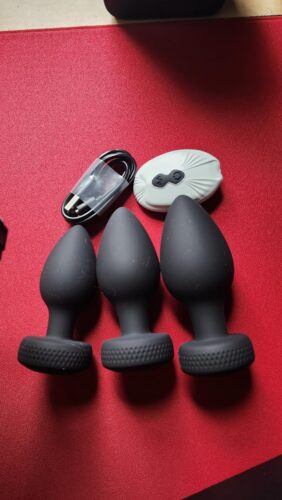 Prostate Vibrator Butt Plug 3 Pack photo review
