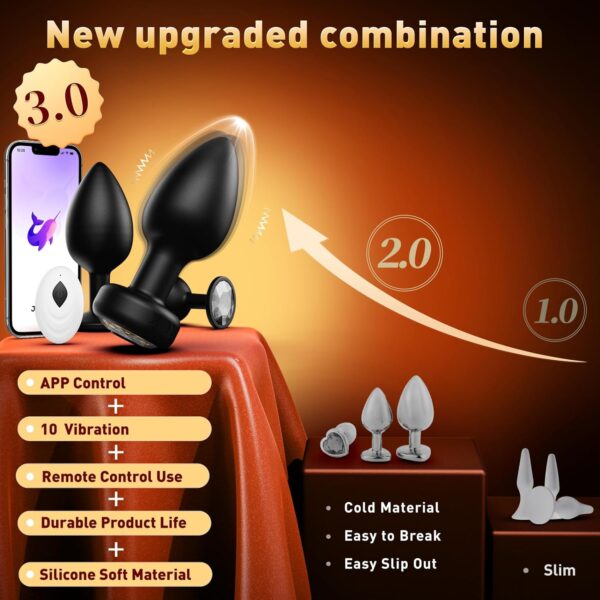 Remote Control Vibrator Butt Plug In Pakistan | Bestvibe.pk
