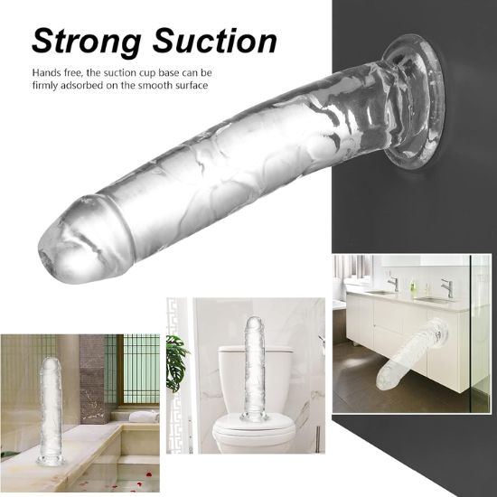 7.1-inch-realistic-clear-dildo-adult-sex-toys-in-pakistan