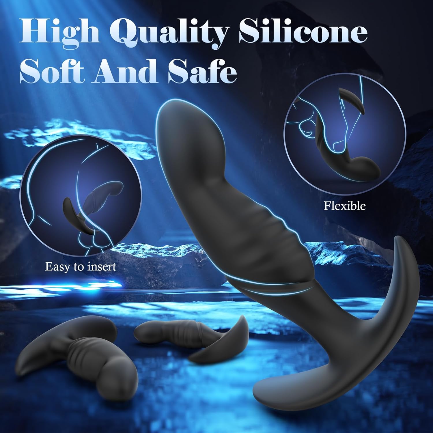 4 PCS Anal Plug Adult Sex Toy