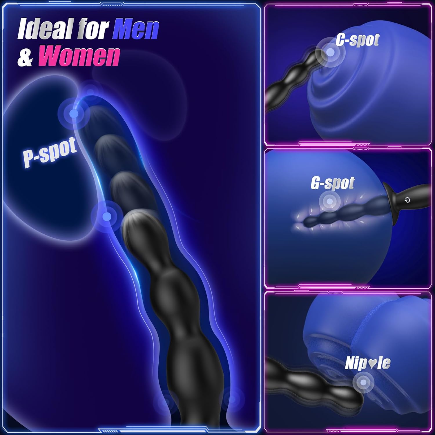 Prostate Vibrator Anal Bead in Pakistan