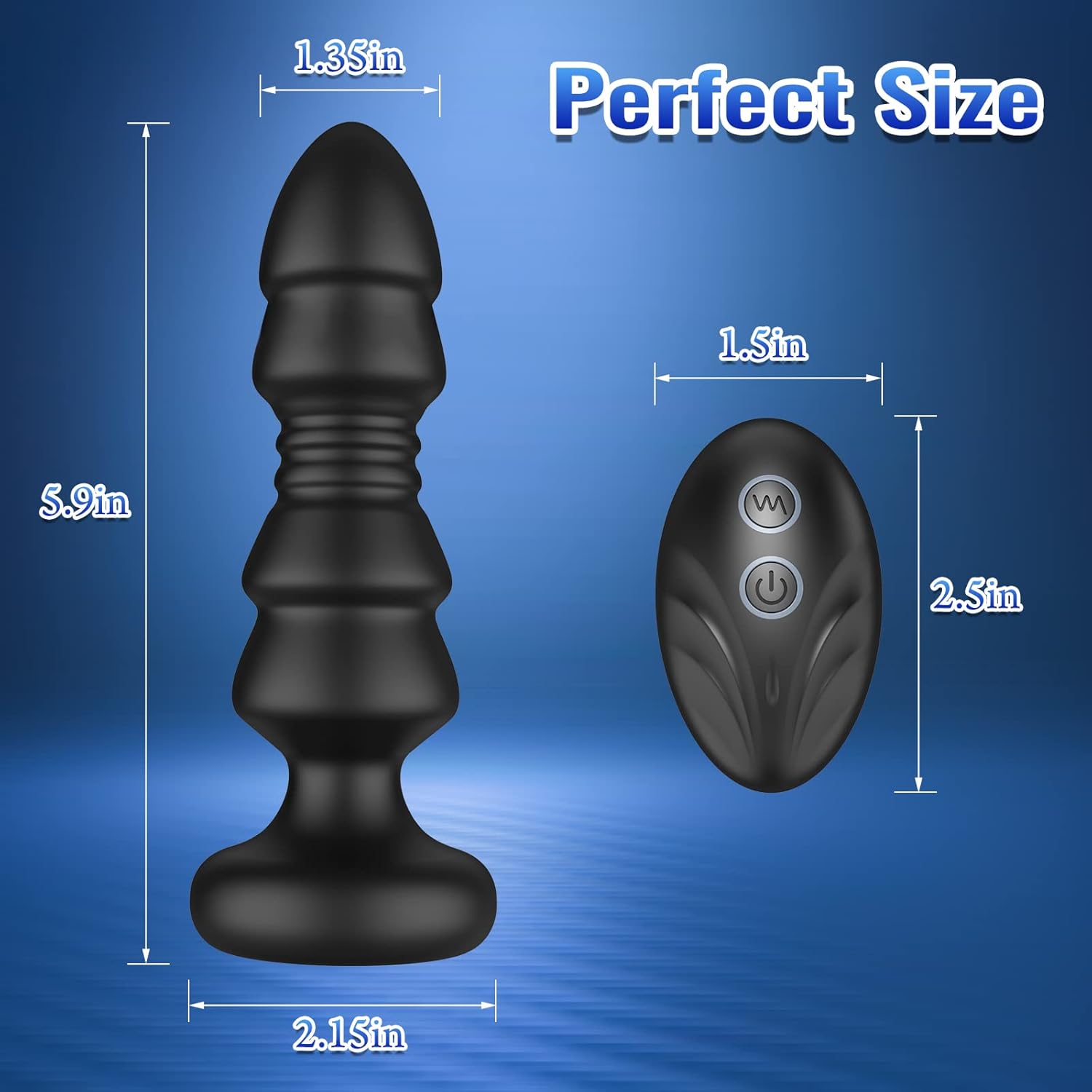 Thrusting Sex Toy Anal Plug in Pakistan