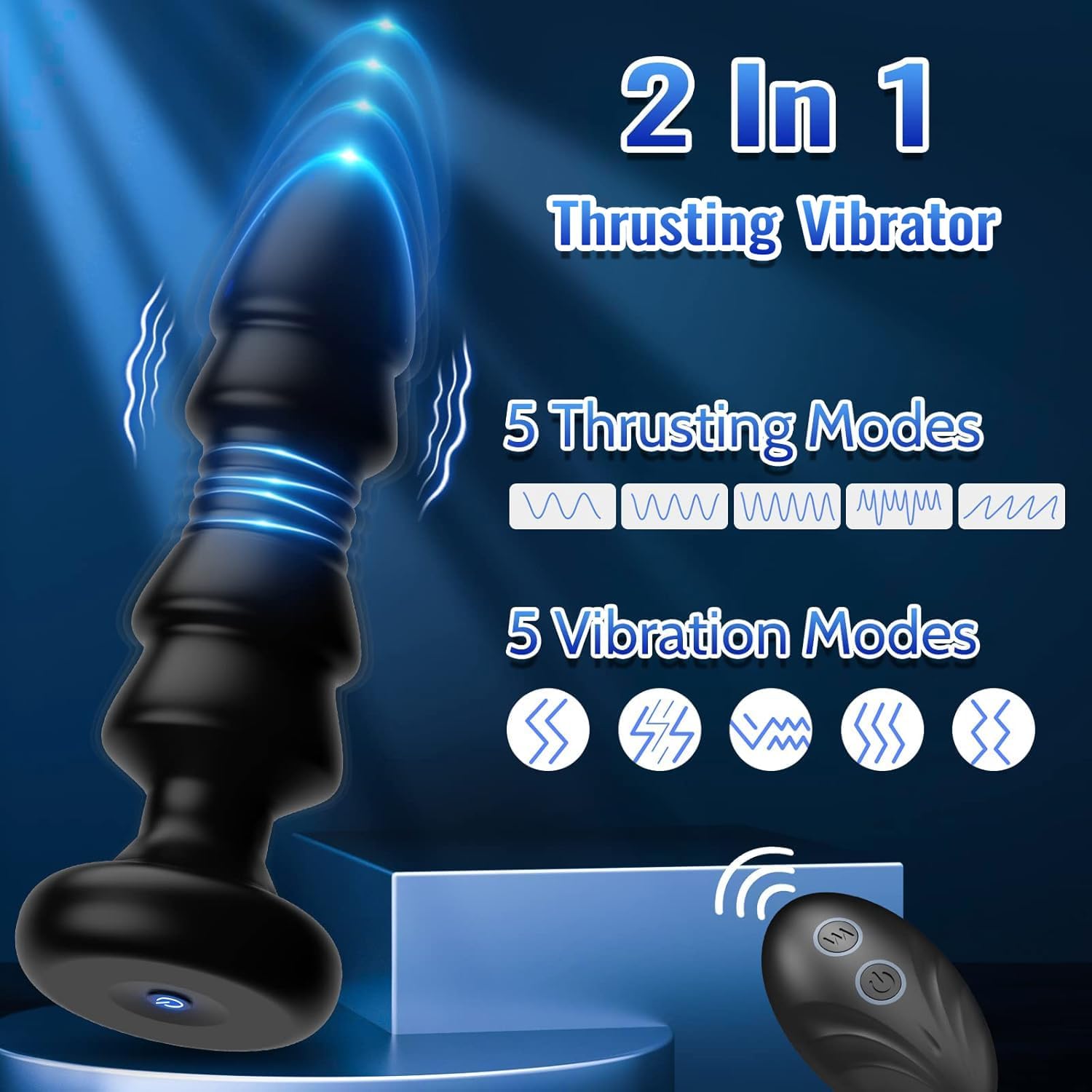 Thrusting Sex Toy Anal Plug in Pakistan
