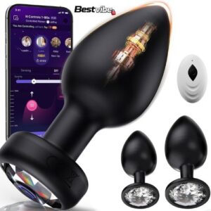 Remote Control Silicone Anal Plug