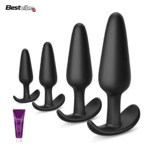 Silicone Comfortable Anal Plug Set